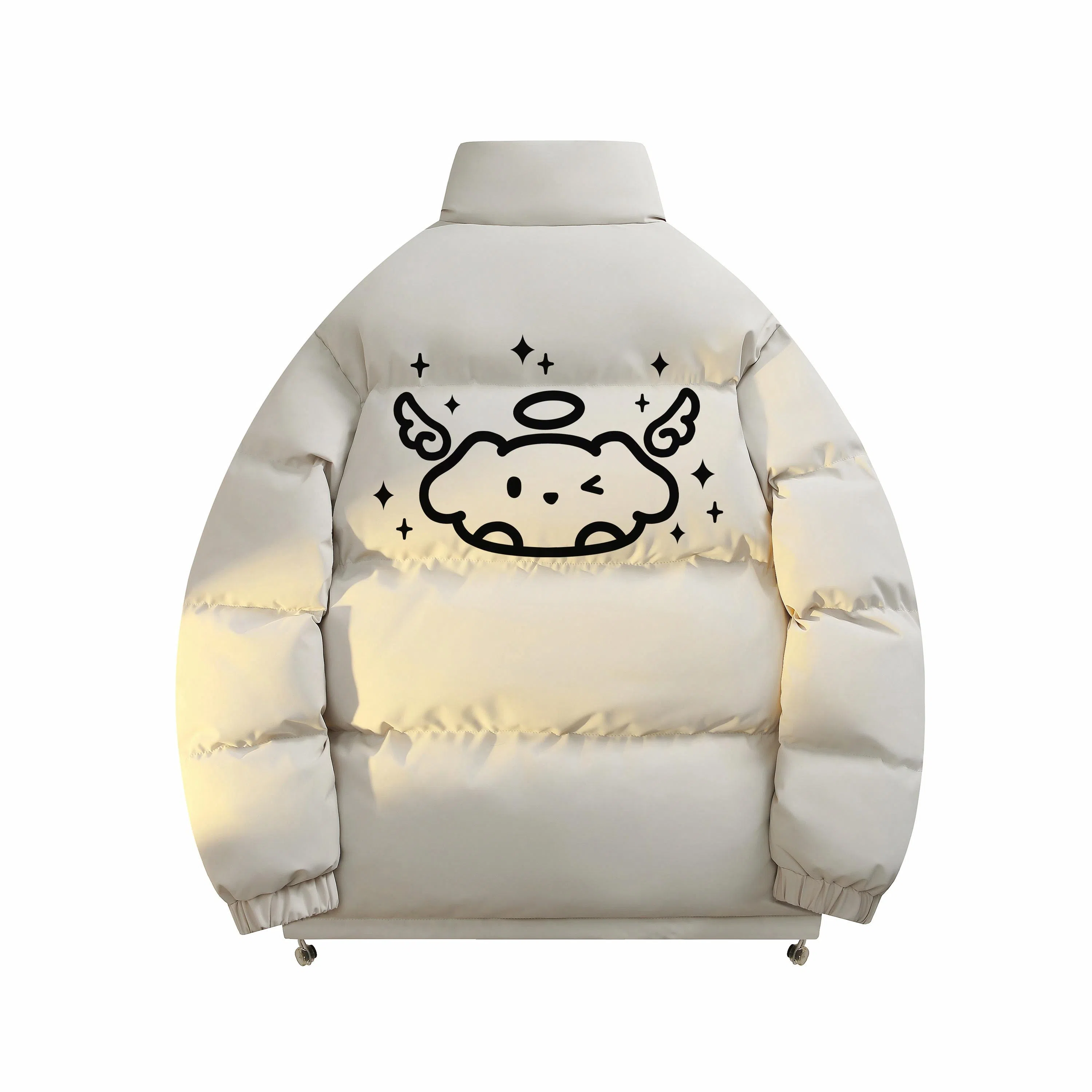 ROBINHOOD Retro American Streetwear Puffer Jacket