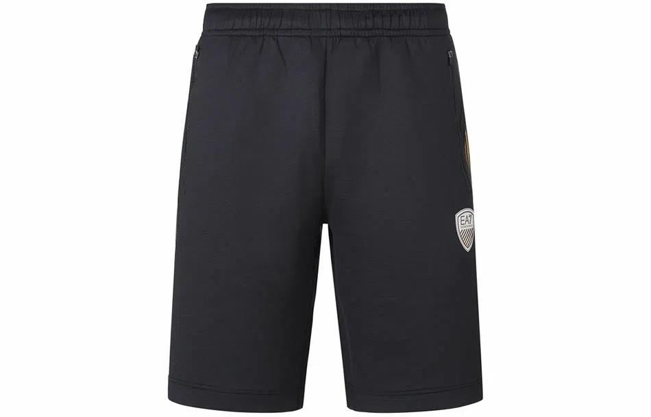 Emporio Armani EA7 Coal Black Shorts