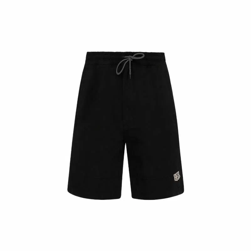 EVISU KURO SS24 Black Shorts
