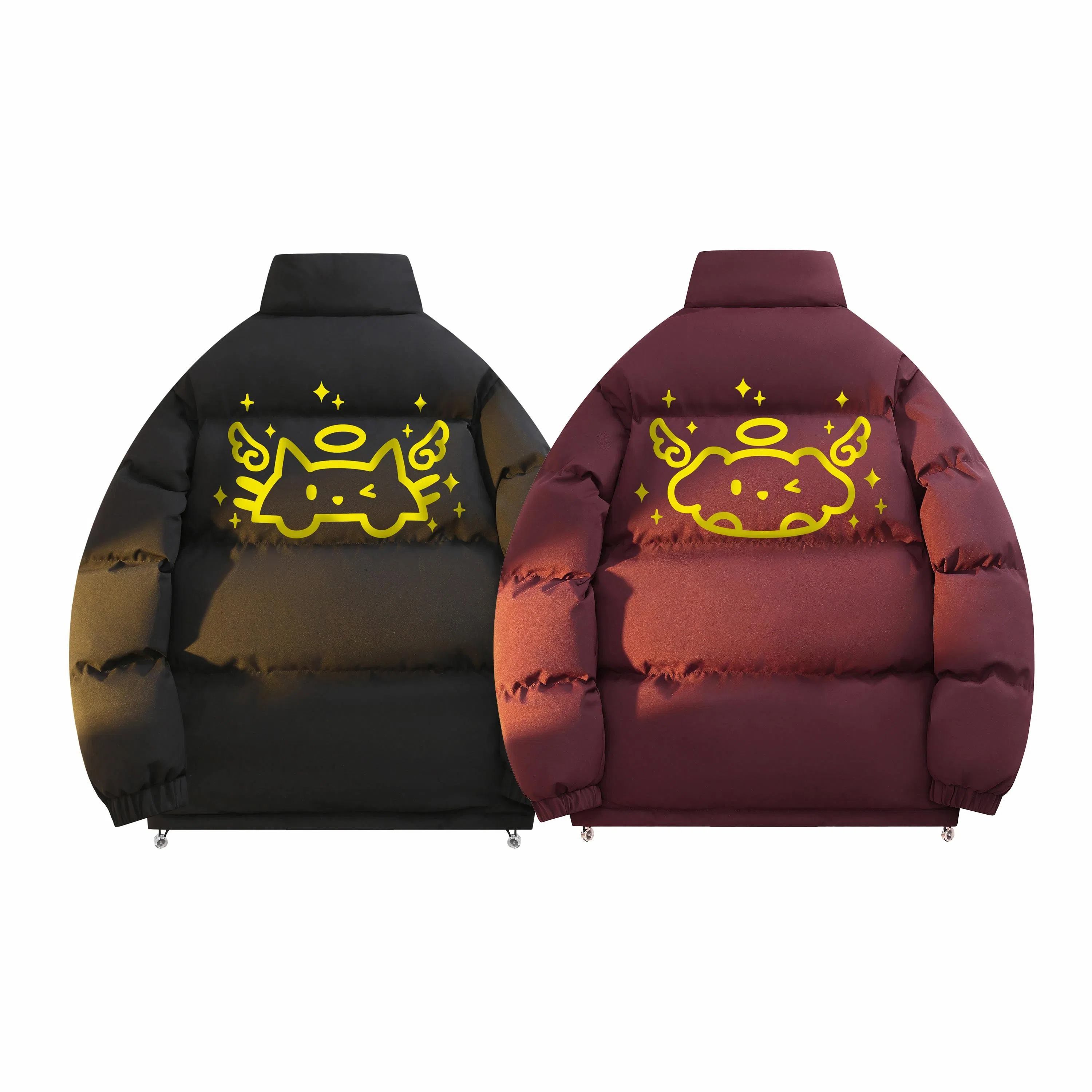 ROBINHOOD Retro American Streetwear Puffer Jacket