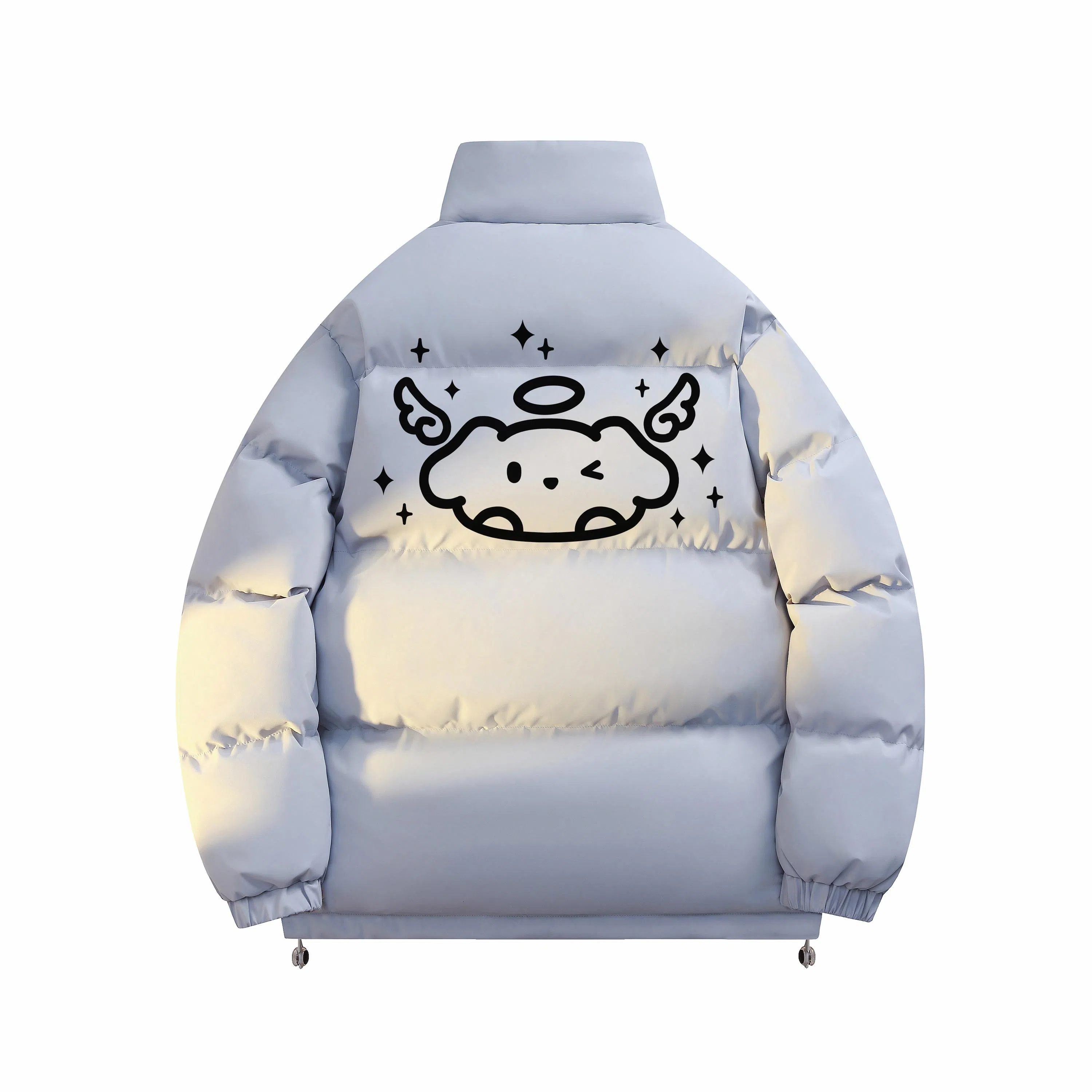 ROBINHOOD Retro American Streetwear Puffer Jacket