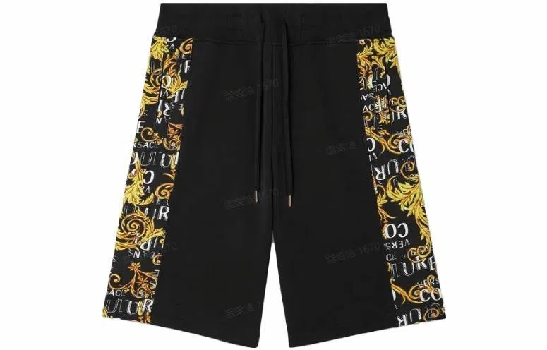 Versace FW22 Black Shorts