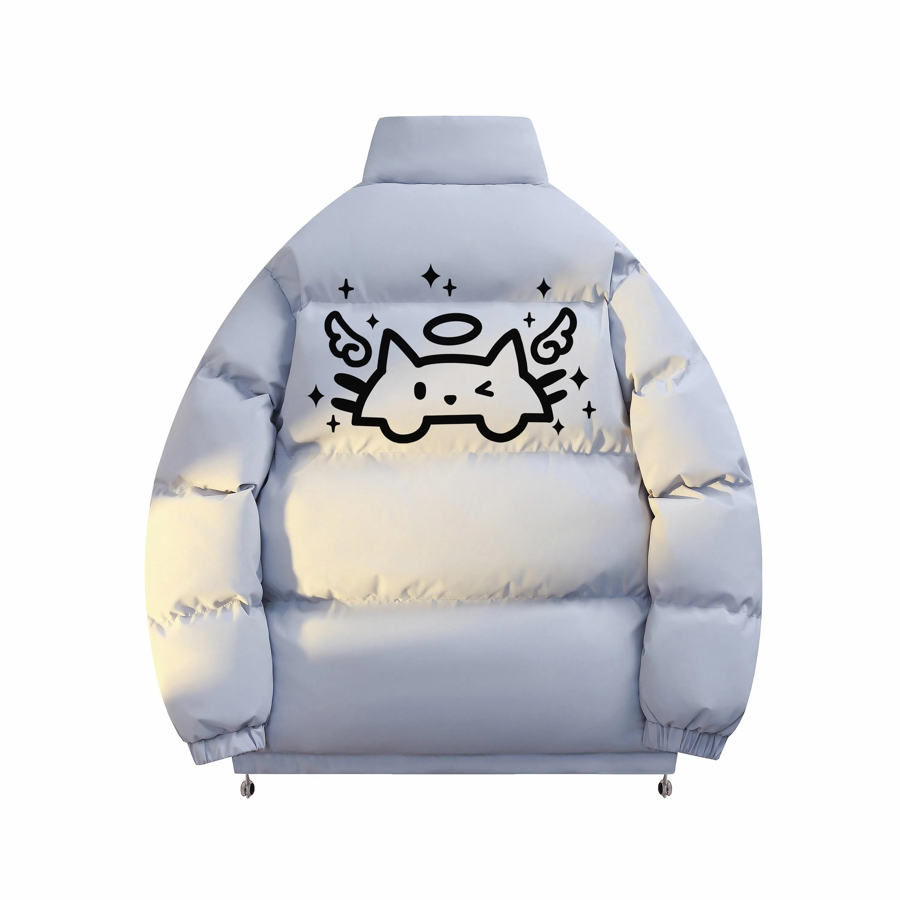 ROBINHOOD Retro American Streetwear Puffer Jacket