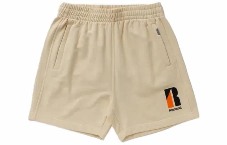 REPRESENT SS23 Cream Shorts