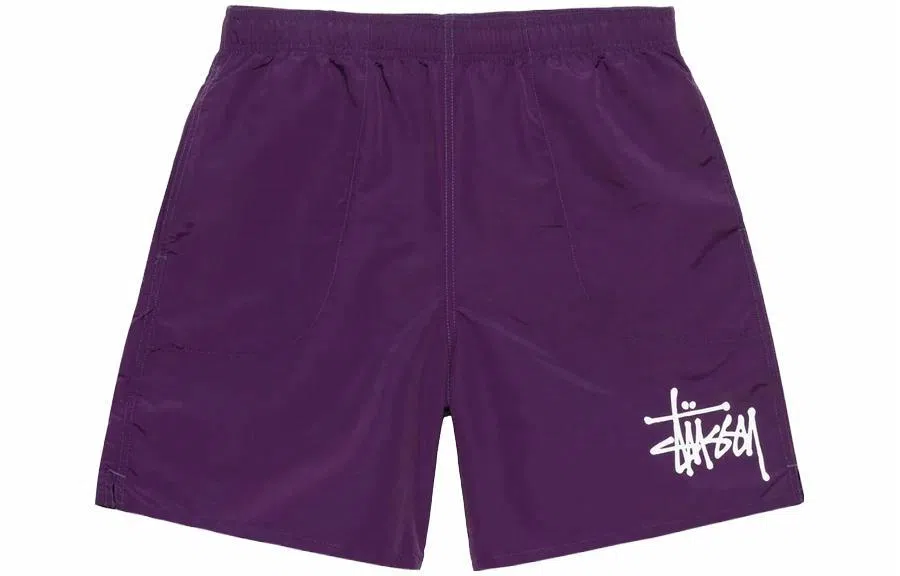 Stussy Logo Embroidered Shorts