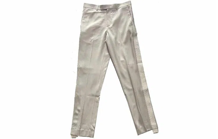 DIOR Casual Stripe Pants White