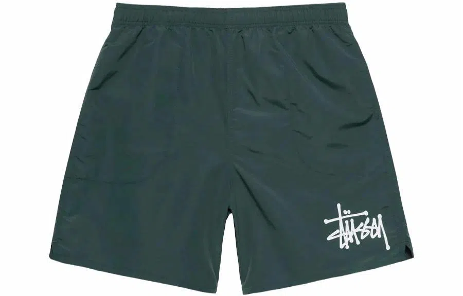 Stussy Logo Embroidered Shorts