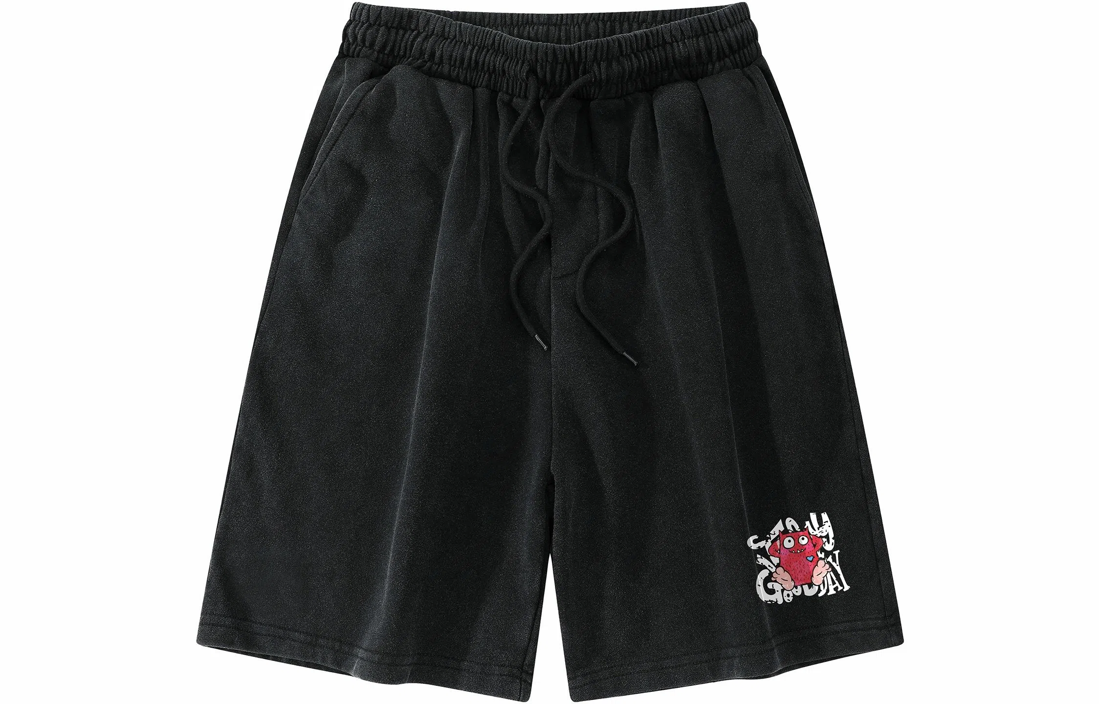 Love Monster Shorts Black