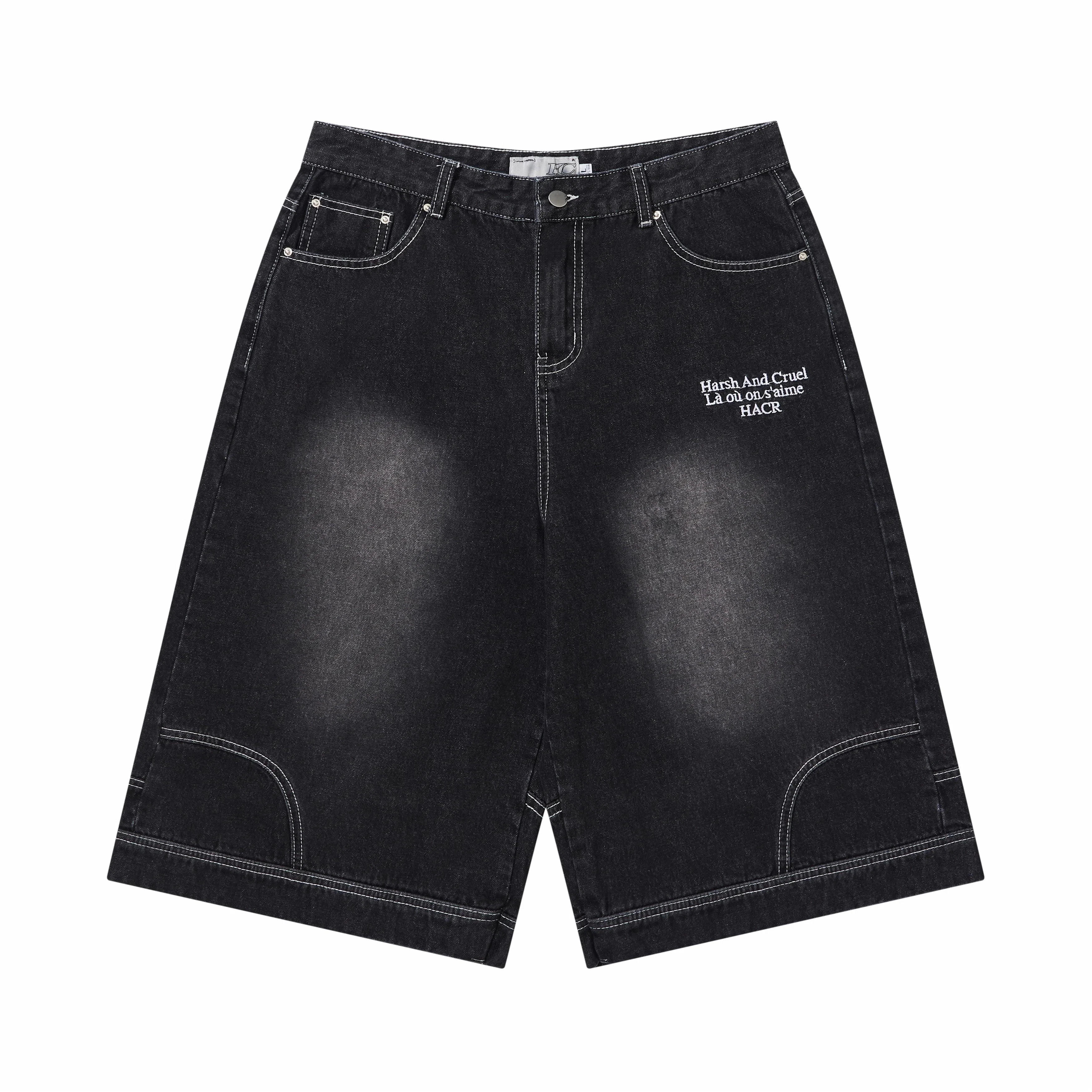 HARSH AND CRUEL Cleanfit Denim Shorts