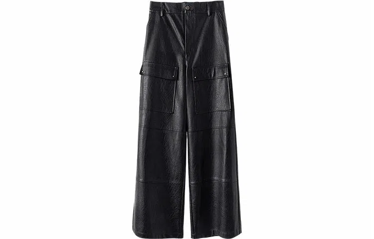 Huanzhe Black Cargo Pants