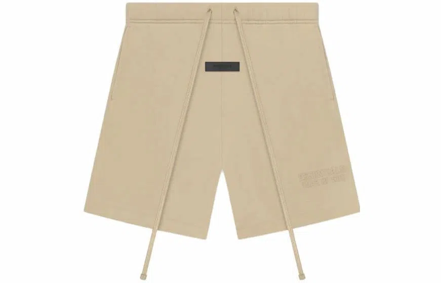 Fear of God Essentials Sand White Shorts