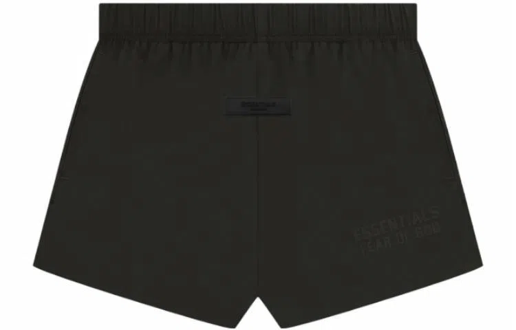 Fear of God Essentials Running Nylon Short Off Black