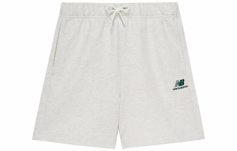 New Balance Retro Athletic Shorts Light Grey