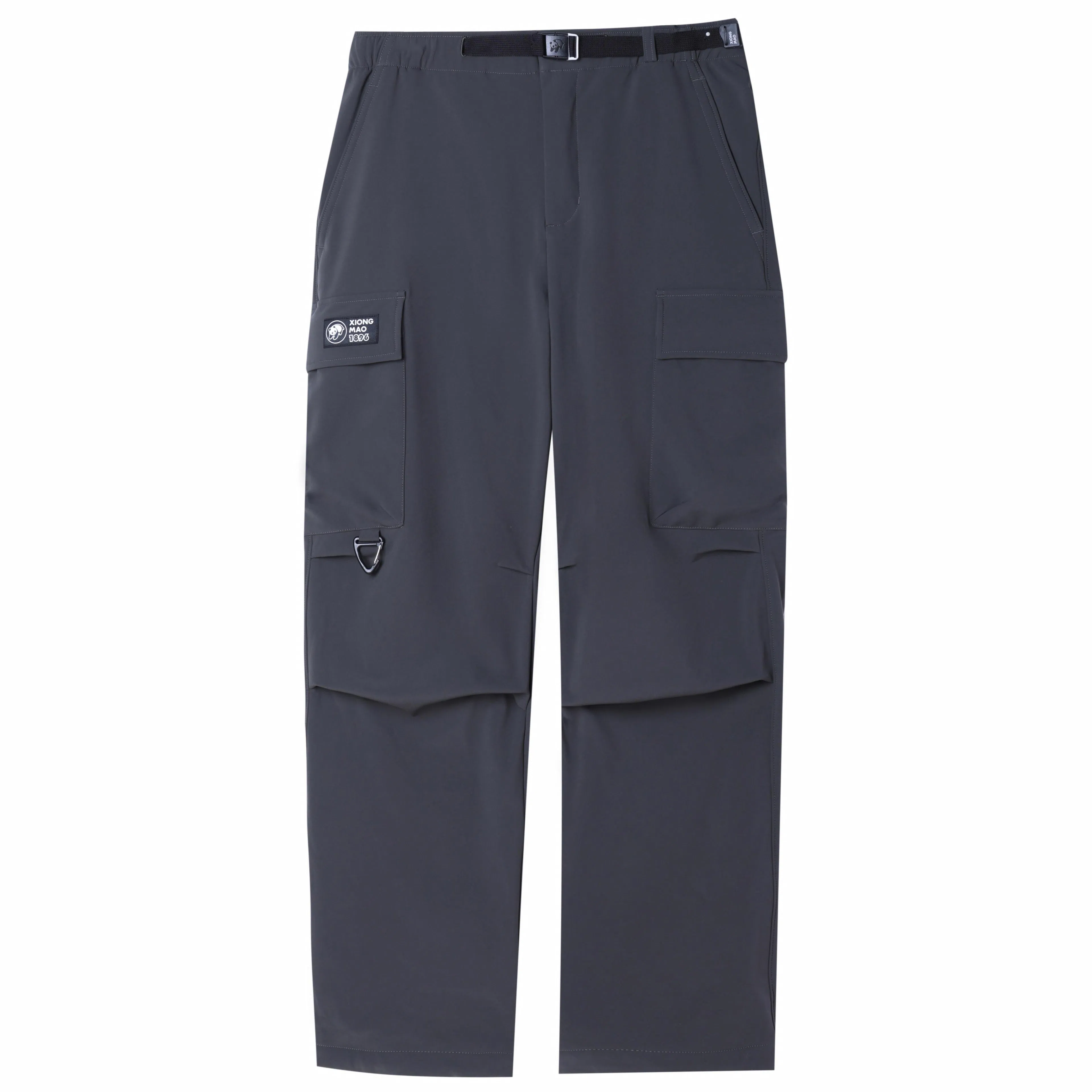 熊猫 山系户外火山岩发热保暖拒水御寒直筒多口袋软壳休闲裤 男款