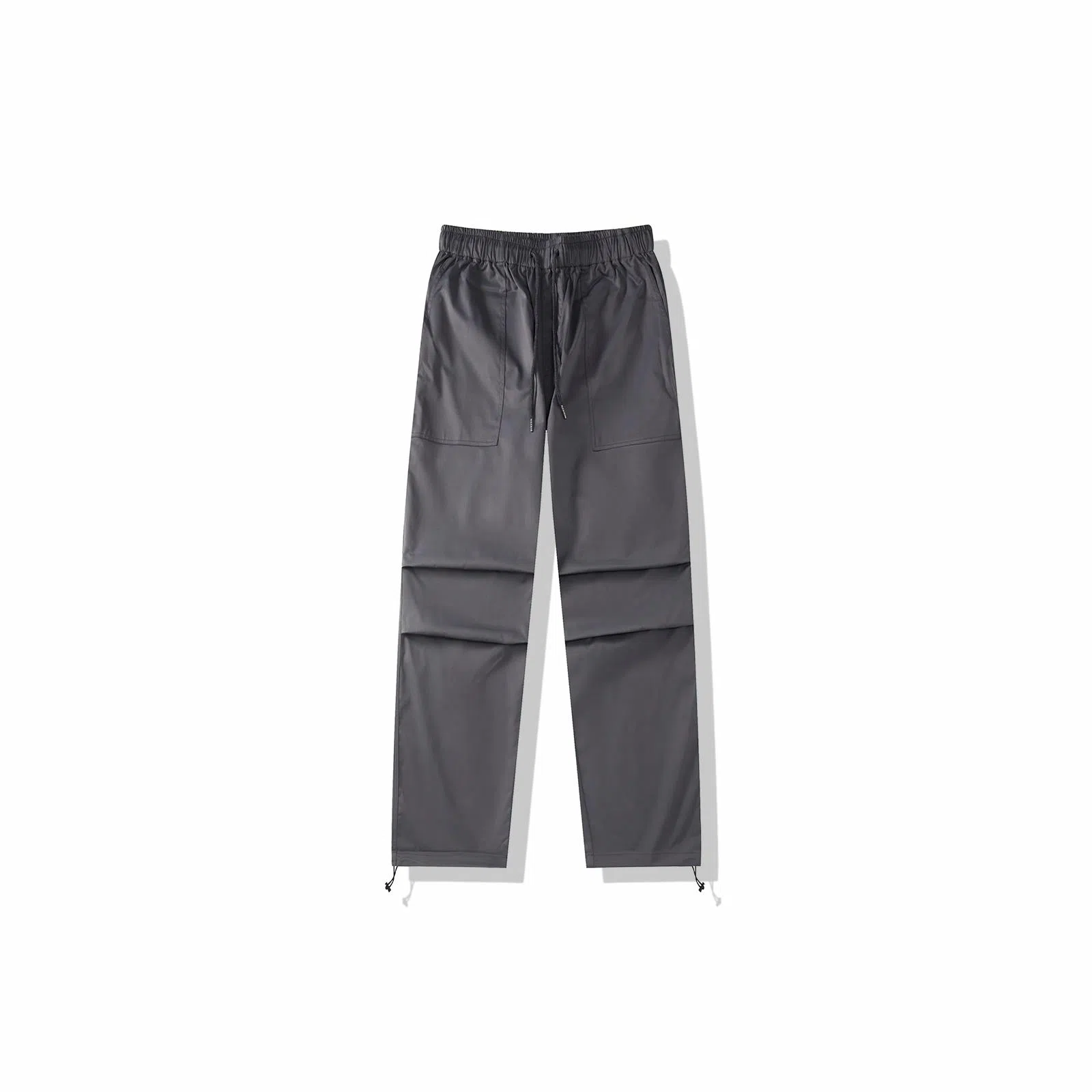 我是大卫 户外机能风百搭纯色美式复古阔腿宽松工装休闲裤 通用