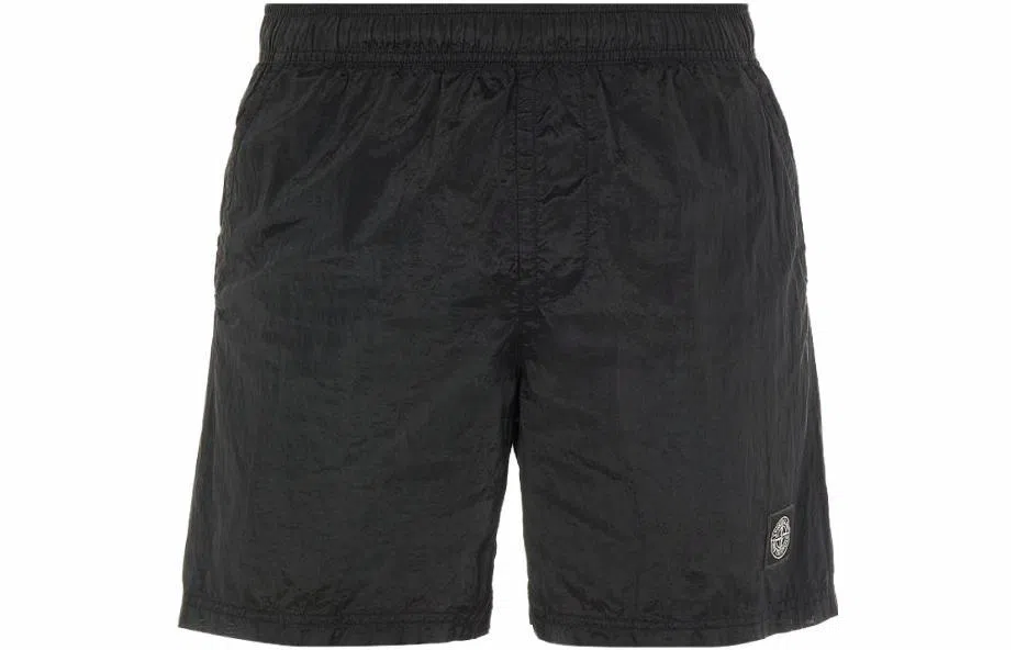 Stone Island SS23 Black Shorts