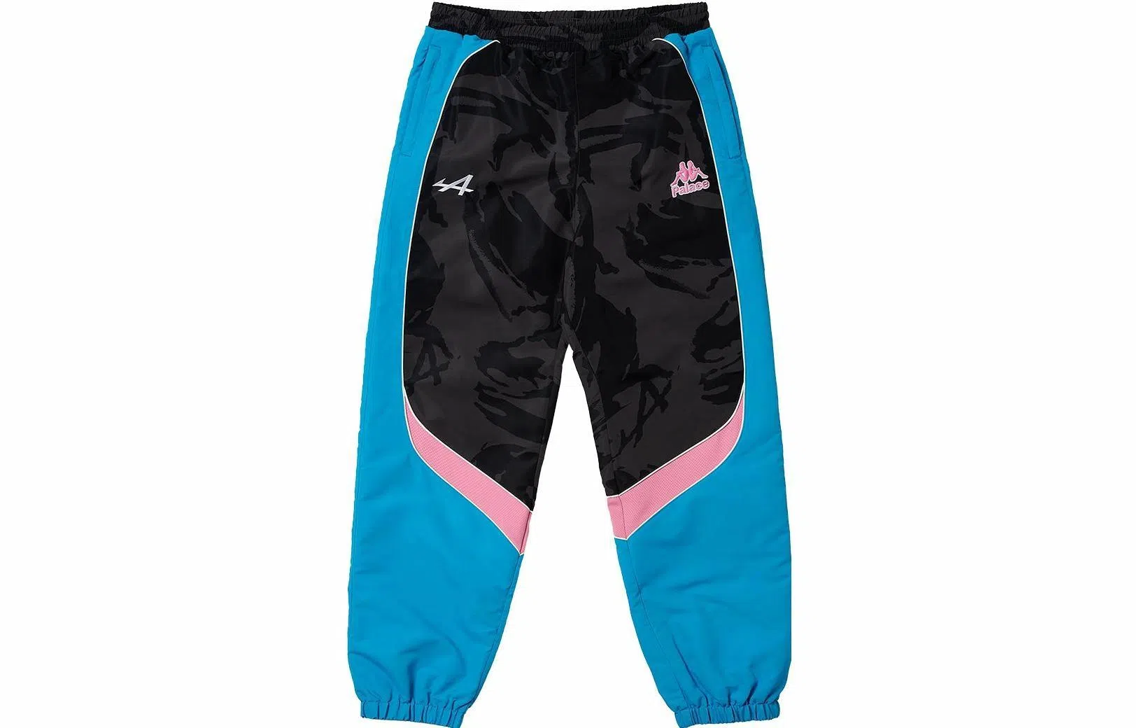 PALACE x Kappa x F1 FW23 Camo Logo Pants Black