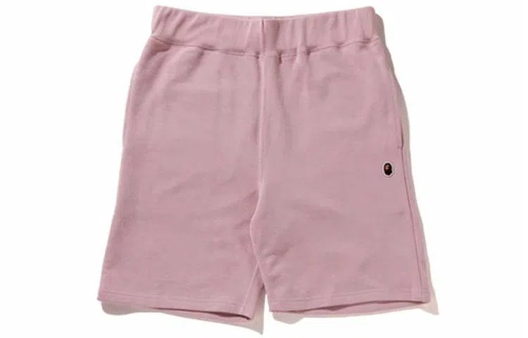 A BATHING APE Logo Elastic Waist Shorts