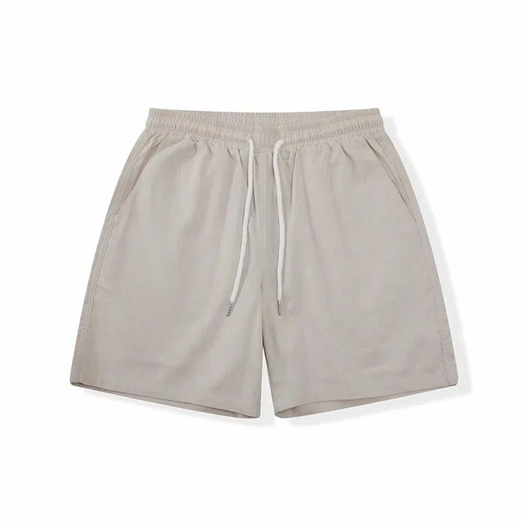 我是大卫 潮牌日系韩版百搭居家直筒五分休闲短裤 男款