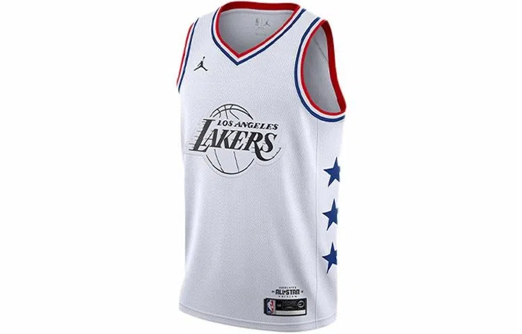 Nike NBA 2019 All-Star Lakers Lebron James Jersey White
