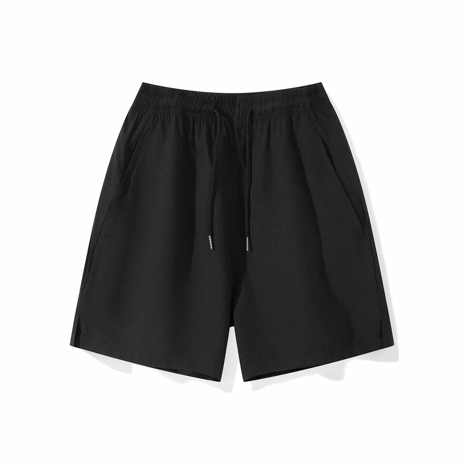 三体 水滴系列 美式复古简约基础纯色宽松百搭多巴胺高街潮牌时尚舒适透气薄款篮球跑步健身学生多巴胺休闲短裤 男女同款