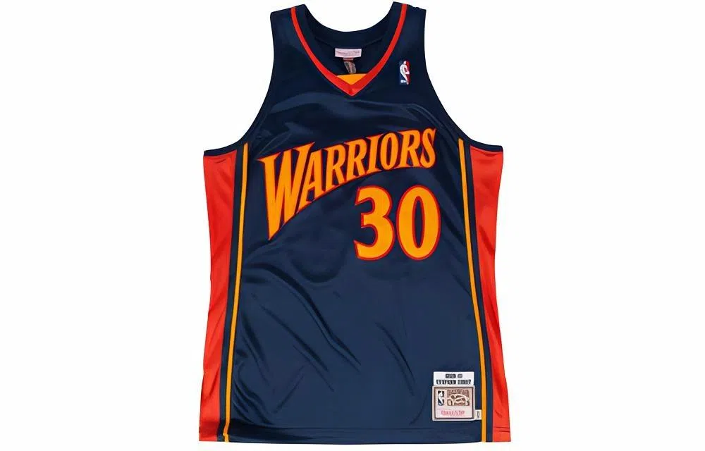 Mitchell & Ness Authentic NBA Curry 30 Navy