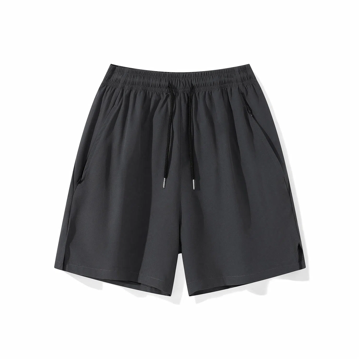 三体 水滴系列 美式复古简约基础纯色宽松百搭多巴胺高街潮牌时尚舒适透气薄款篮球跑步健身学生多巴胺休闲短裤 男女同款