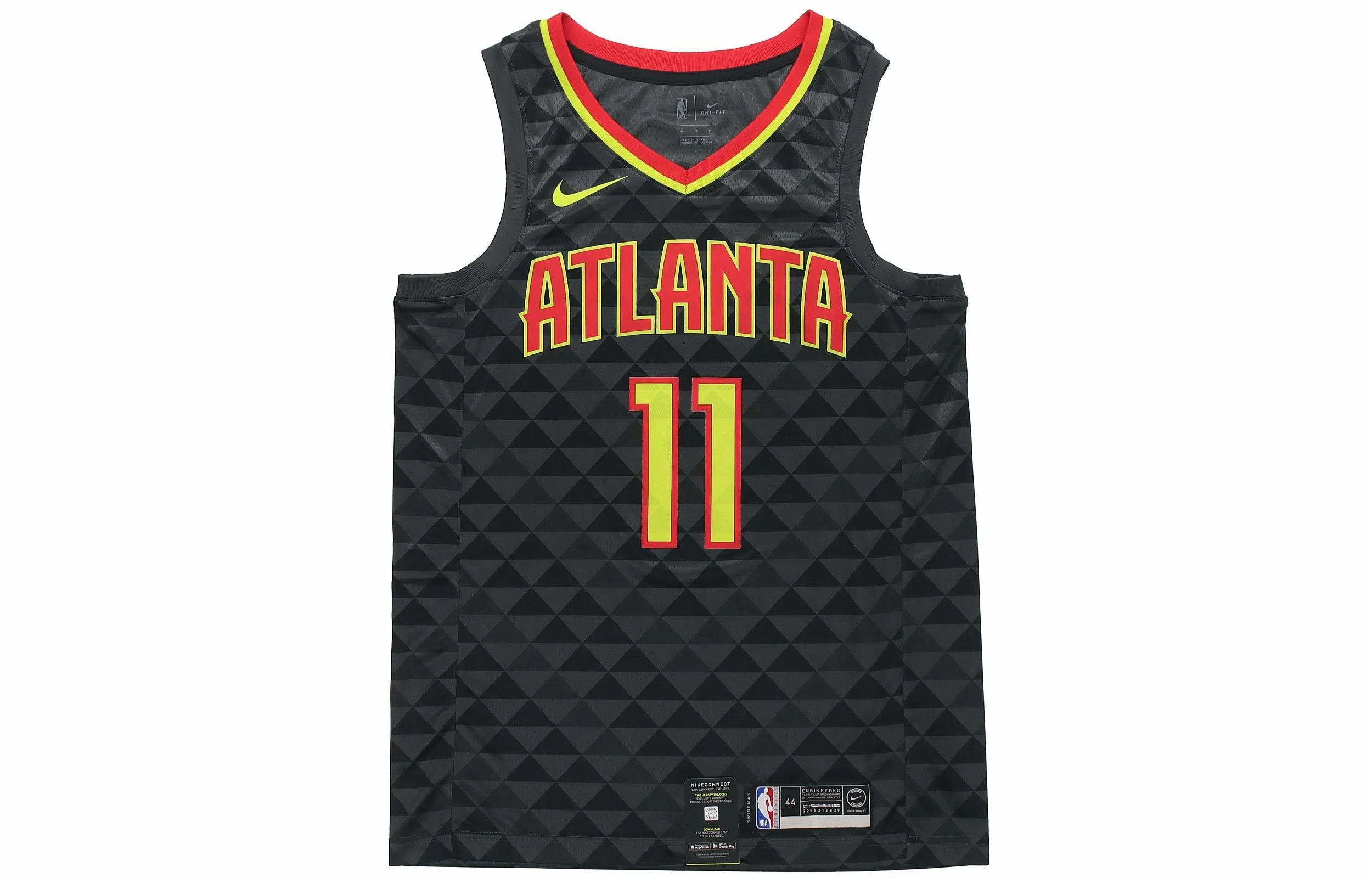Nike NBA Trae Young 11 Atlanta Hawks Jersey Black