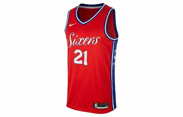 Nike NBA Joel Embiid 76ers Fan Edition Red