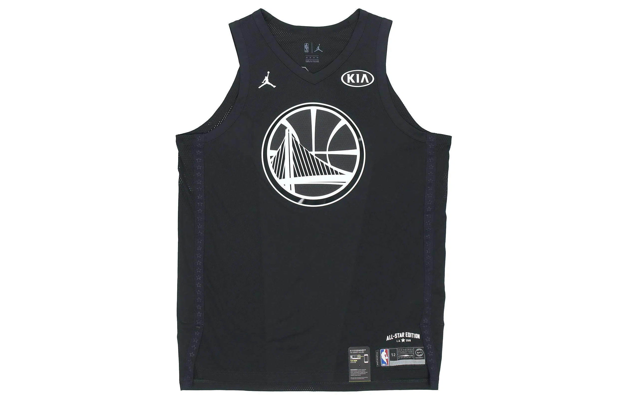 Jordan NBA Stephen Curry All-Star Edition Authentic Jersey Black