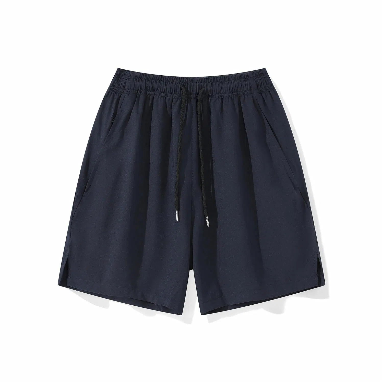 三体 水滴系列 美式复古简约基础纯色宽松百搭多巴胺高街潮牌时尚舒适透气薄款篮球跑步健身学生多巴胺休闲短裤 男女同款