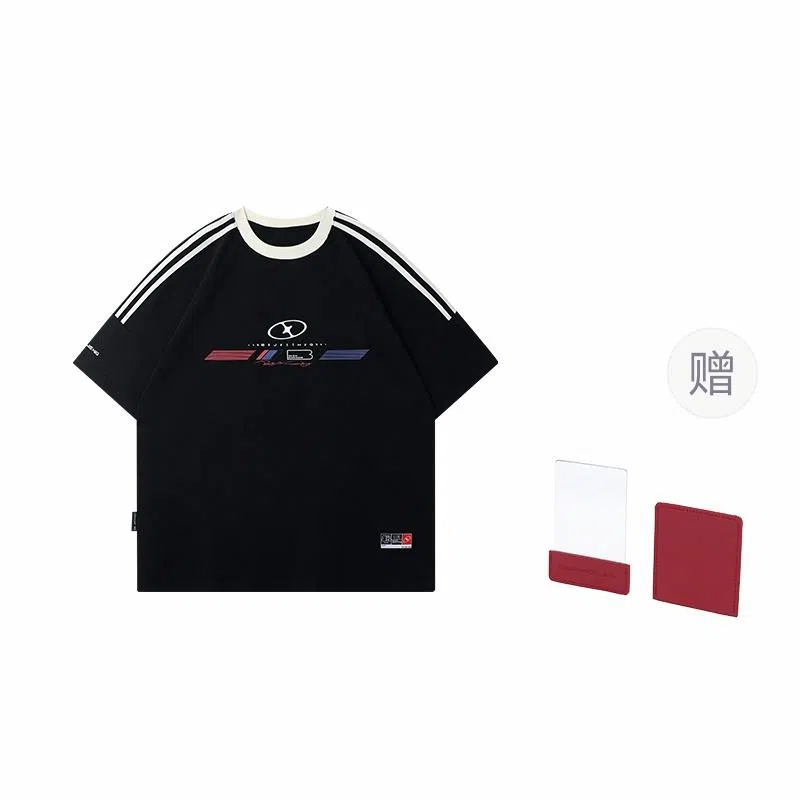 BJHG Retro Striped Raglan Tee