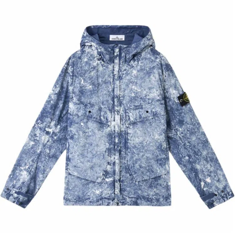Stone Island Ocean Blue Hoodie Jacket
