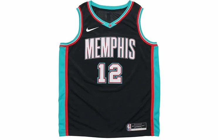 Nike NBA Memphis Grizzlies Ja Morant 2020-21 Jersey Black