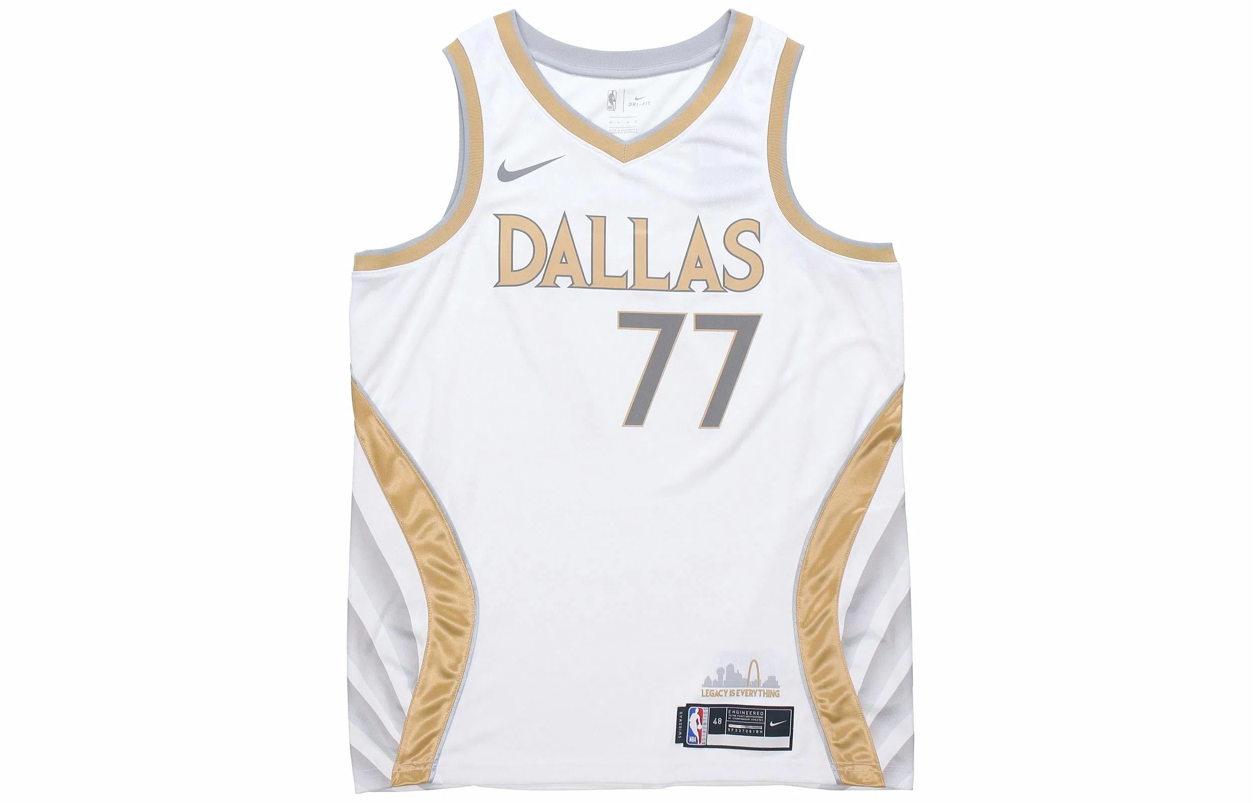 Nike NBA Swingman Jersey Luka Doncic 77 White