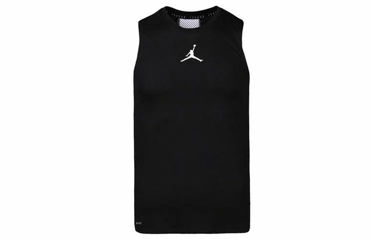 Jordan Air Logo Basketball Tank Black