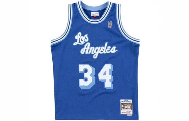 Mitchell & Ness NBA Shaquille O'Neal 1996-97 Lakers Jersey
