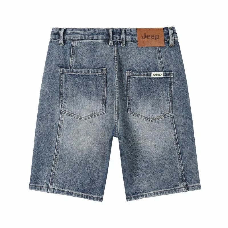 Jeep Denim Shorts Blue