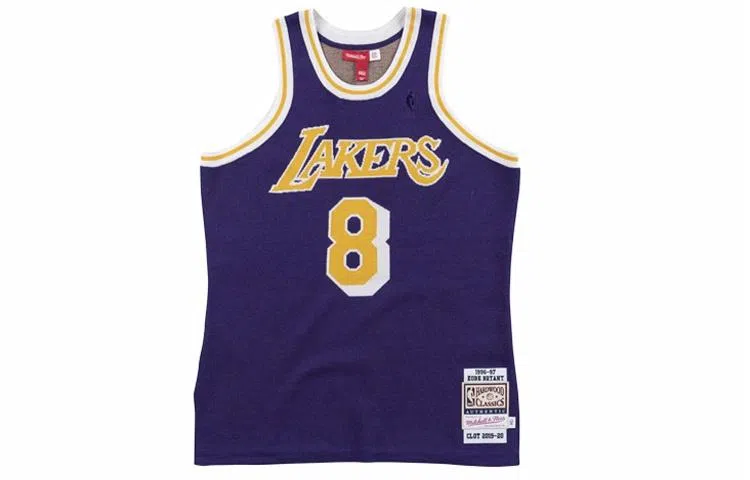 Mitchell & Ness x CLOT Lakers Kobe Bryant Jersey Purple