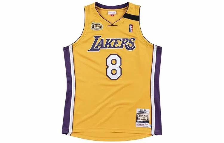 Mitchell & Ness NBA Finals 1999-00 Lakers Kobe 8 Yellow