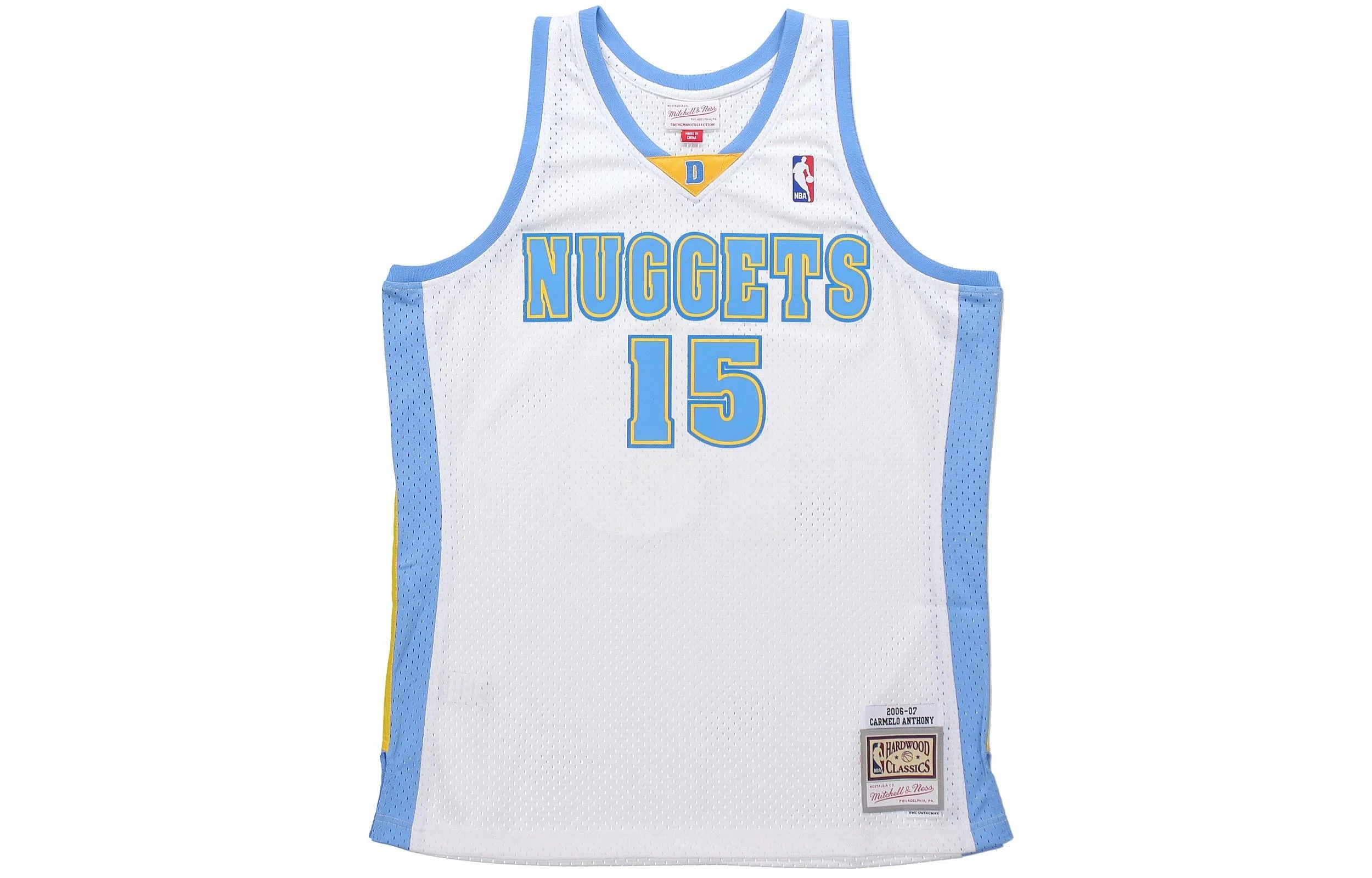 Mitchell & Ness NBA Denver Nuggets Carmelo Anthony 15 Jersey