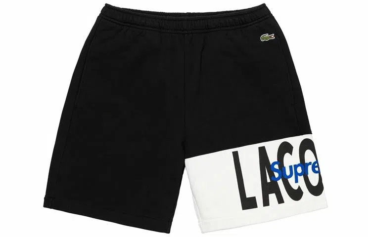 Supreme x LACOSTE FW19 Shorts Black