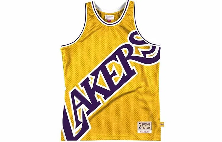 Mitchell & Ness Big Face 2.0 Lakers Yellow