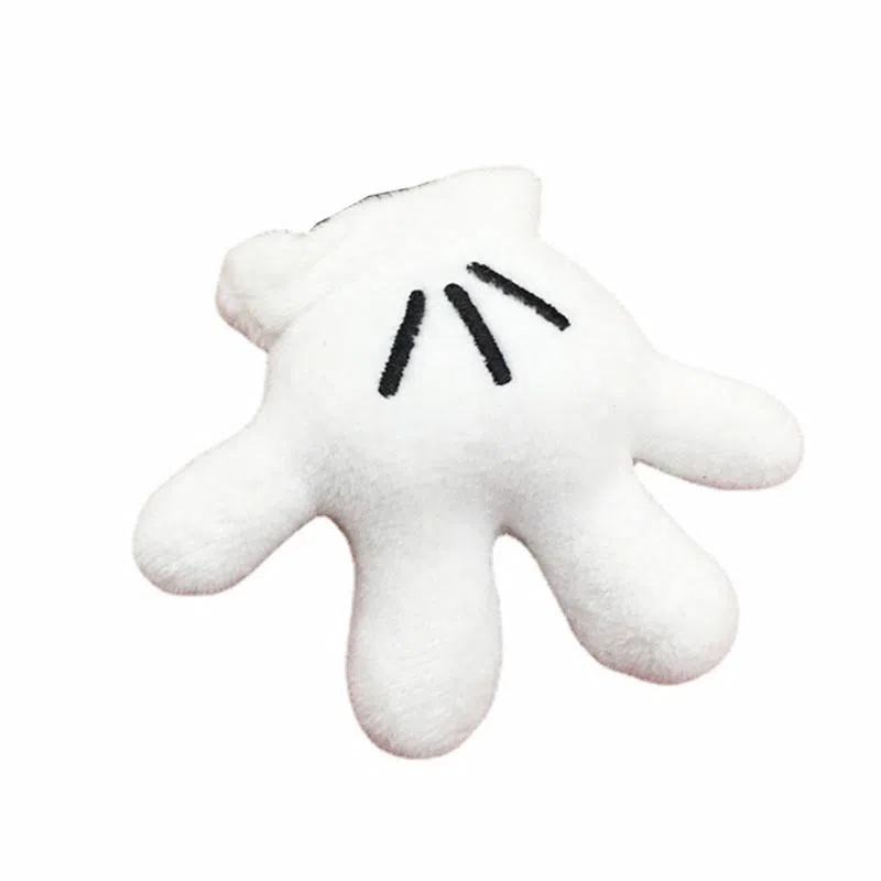 零界 可爱爪爪手掌抓夹治愈创意卡通立体#好运 毛绒 发夹 女款