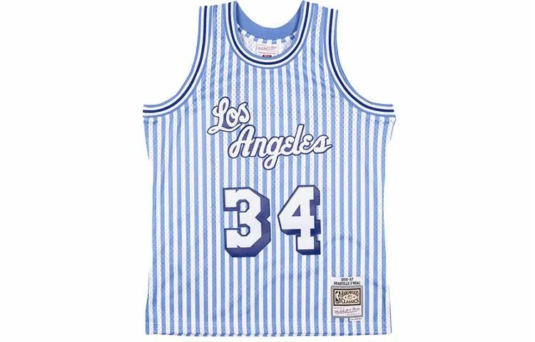 Mitchell & Ness Shaquille O'Neal 34 Lakers Jersey