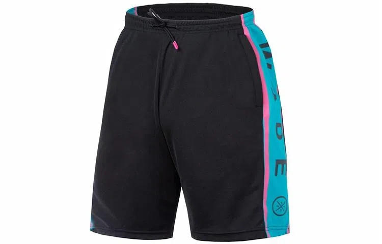 李宁 韦德系列 修身比赛运动裤 男款  黑色