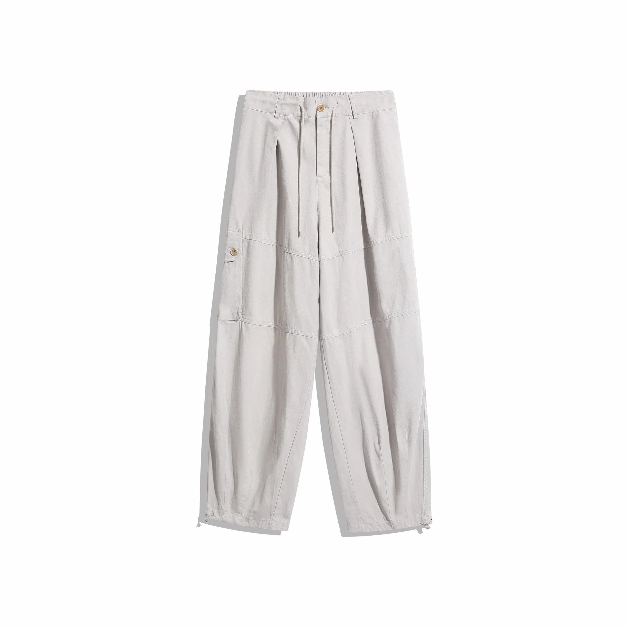 欧路得 美式复古宽松百搭纯色休闲裤 男款