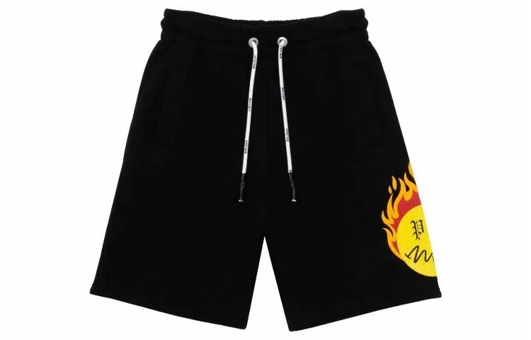 Palm Angels Burning Head Shorts