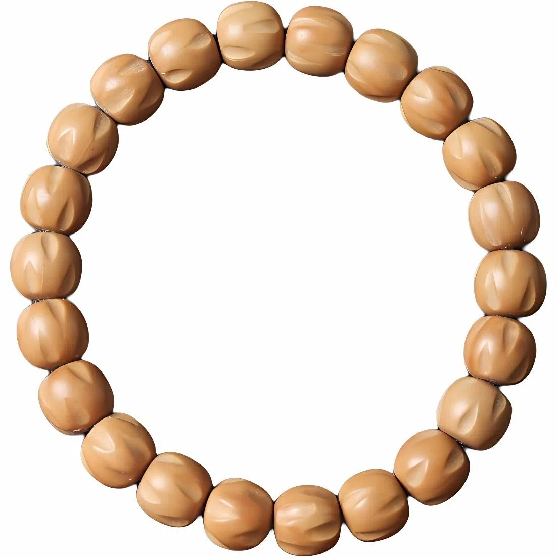 書卓 原色无相 精选优质原籽 手工打磨 极致归圆 精修精卡 猴头核桃 手串 男女同款情侣款