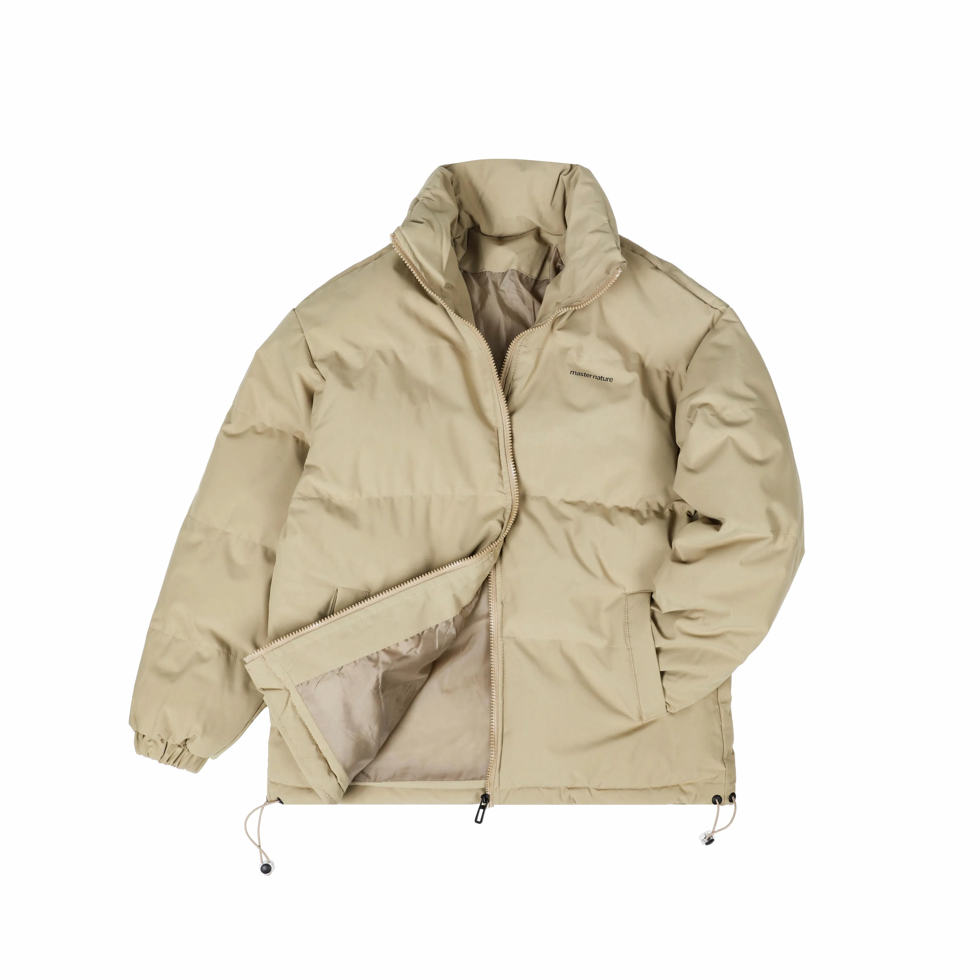 完型 防水透气保温不起球抗静电棉服 男女同款 深卡其